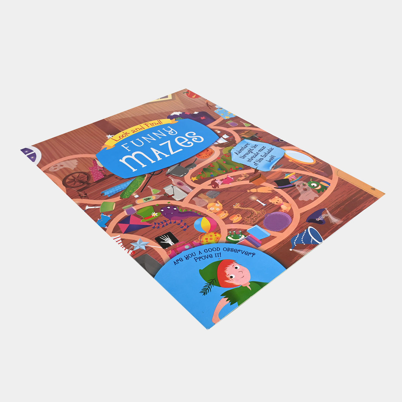 Wonderful Mazes Activity Book For Kids