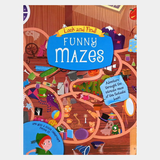 Wonderful Mazes Activity Book For Kids