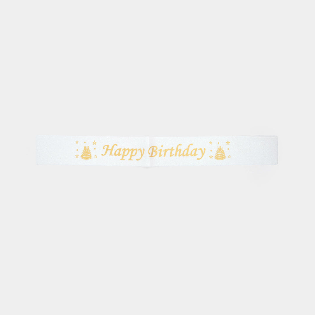 Birthday Party Celebration Sash