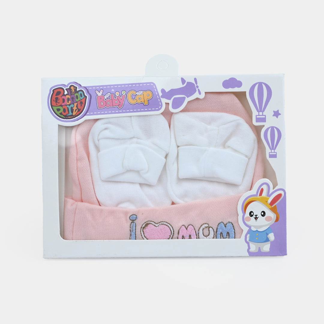 Cap & Mittens Set | 3-9M