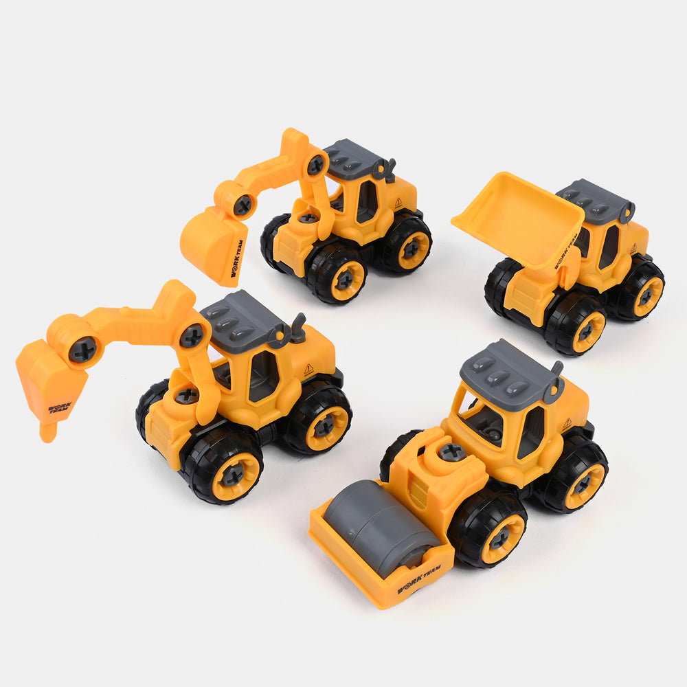 Construction Truck Set | 4 PCs