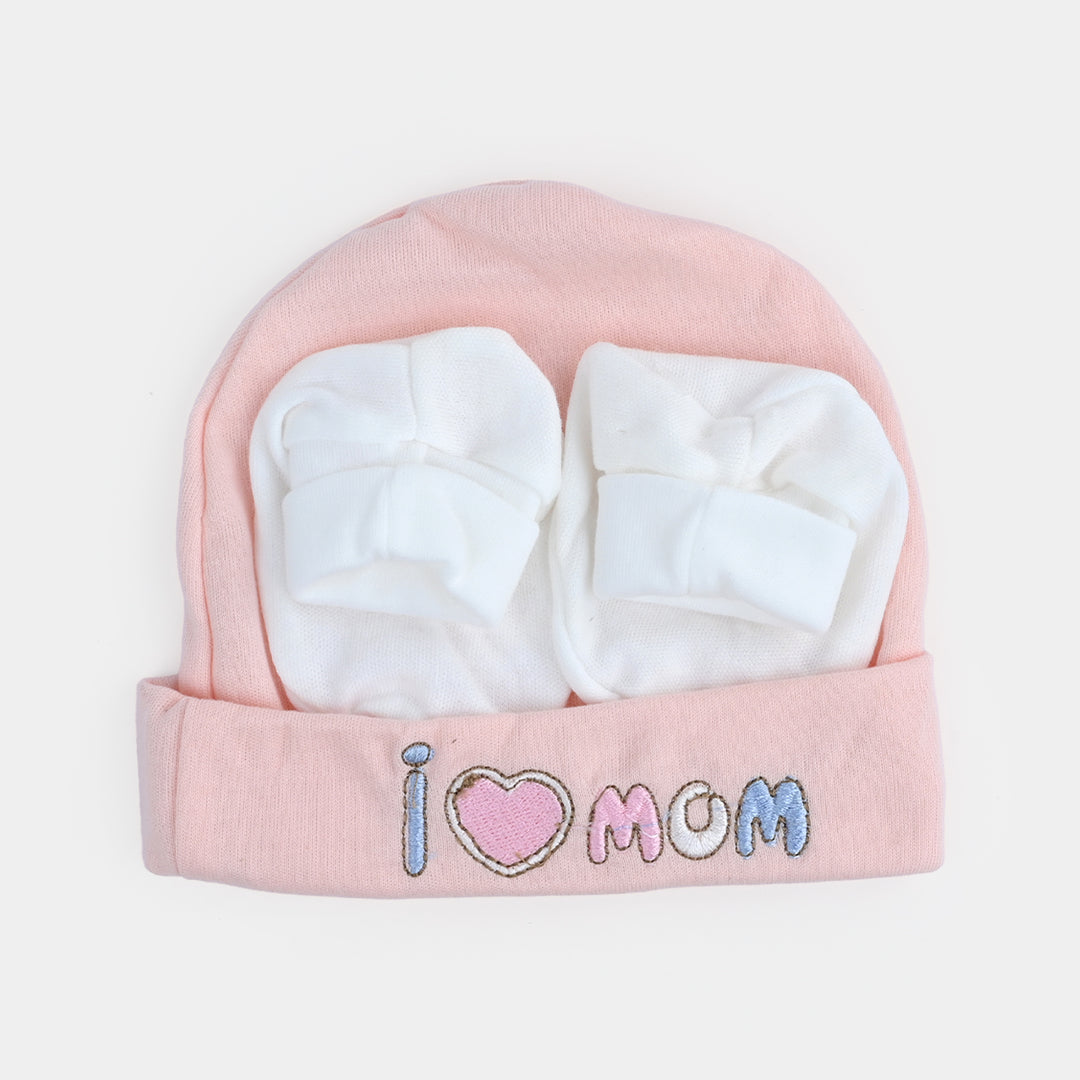 Cap & Mittens Set | 3-9M