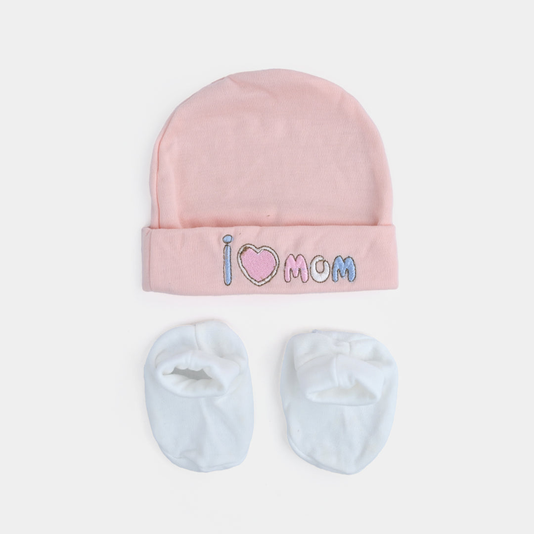 Cap & Mittens Set | 3-9M