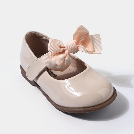 Girls Pumps 185-5-BEIGE