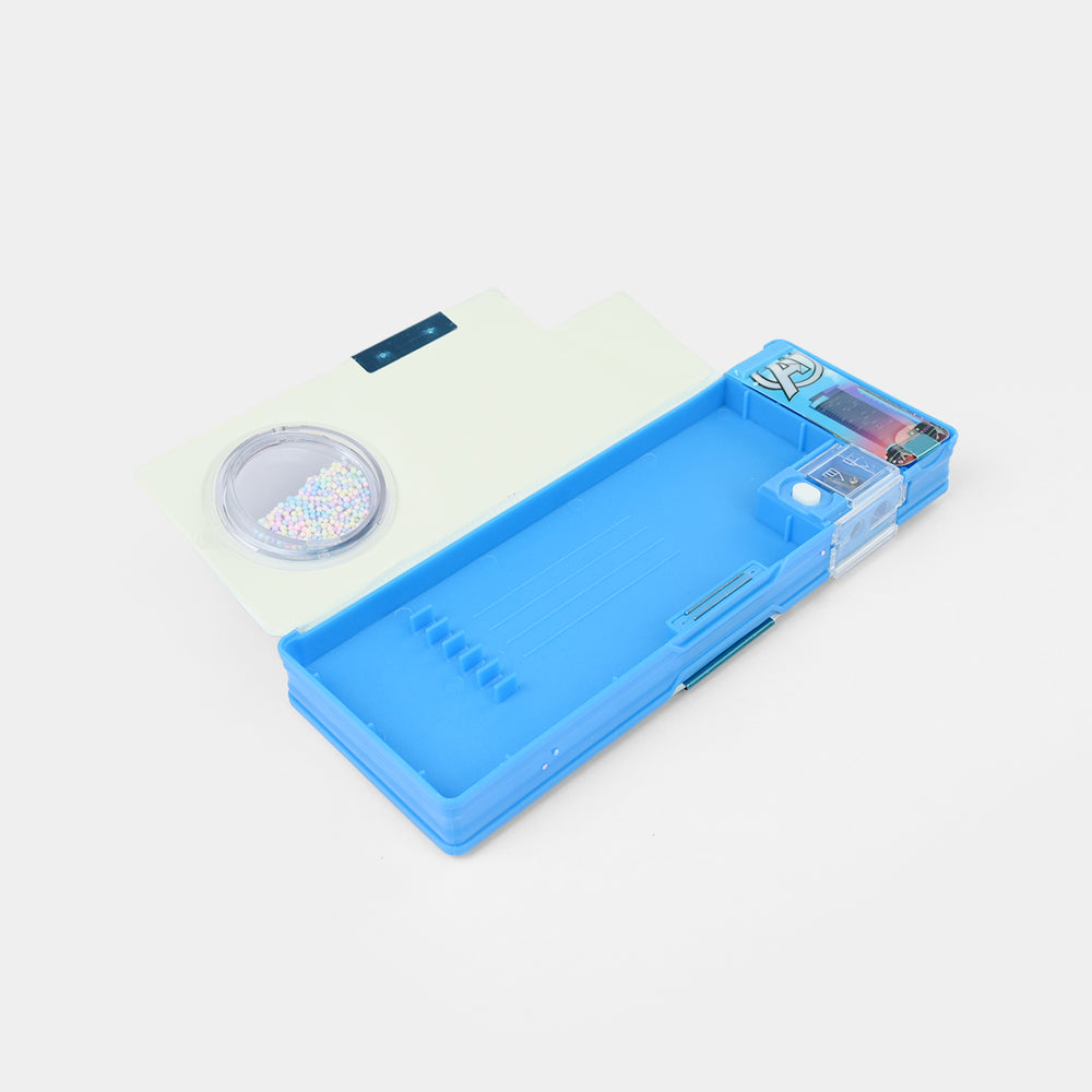 Double Sided Multi-functional Magnetic Pencil Box