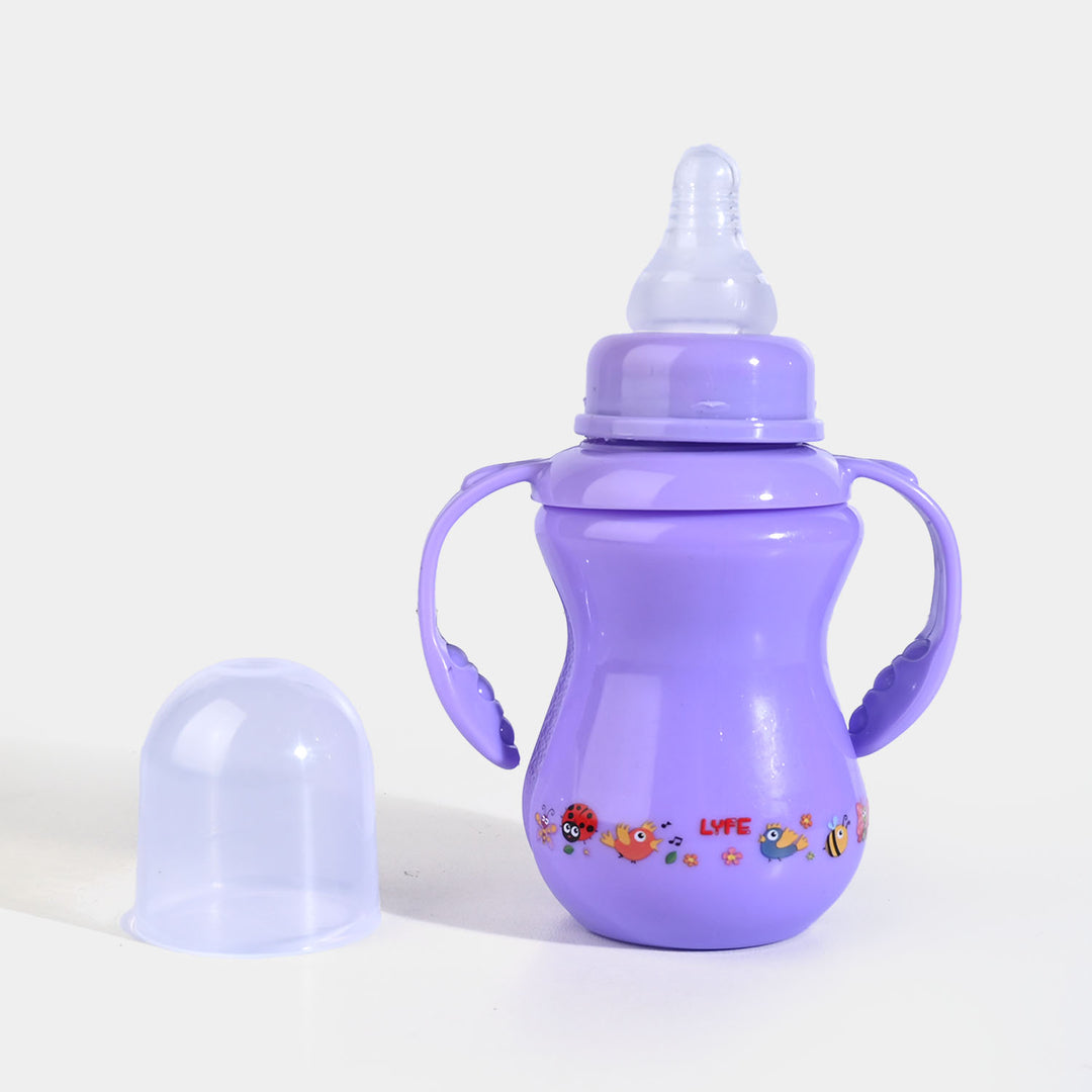 Baby Plastic Feeding Bottle 5Oz | 150ml | Purple