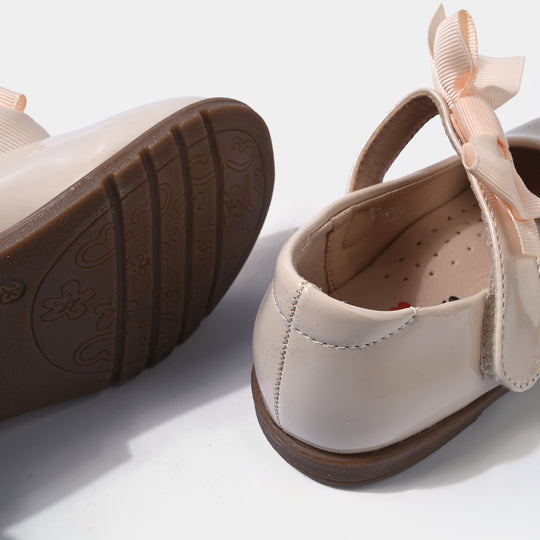 Girls Pumps 185-5-BEIGE