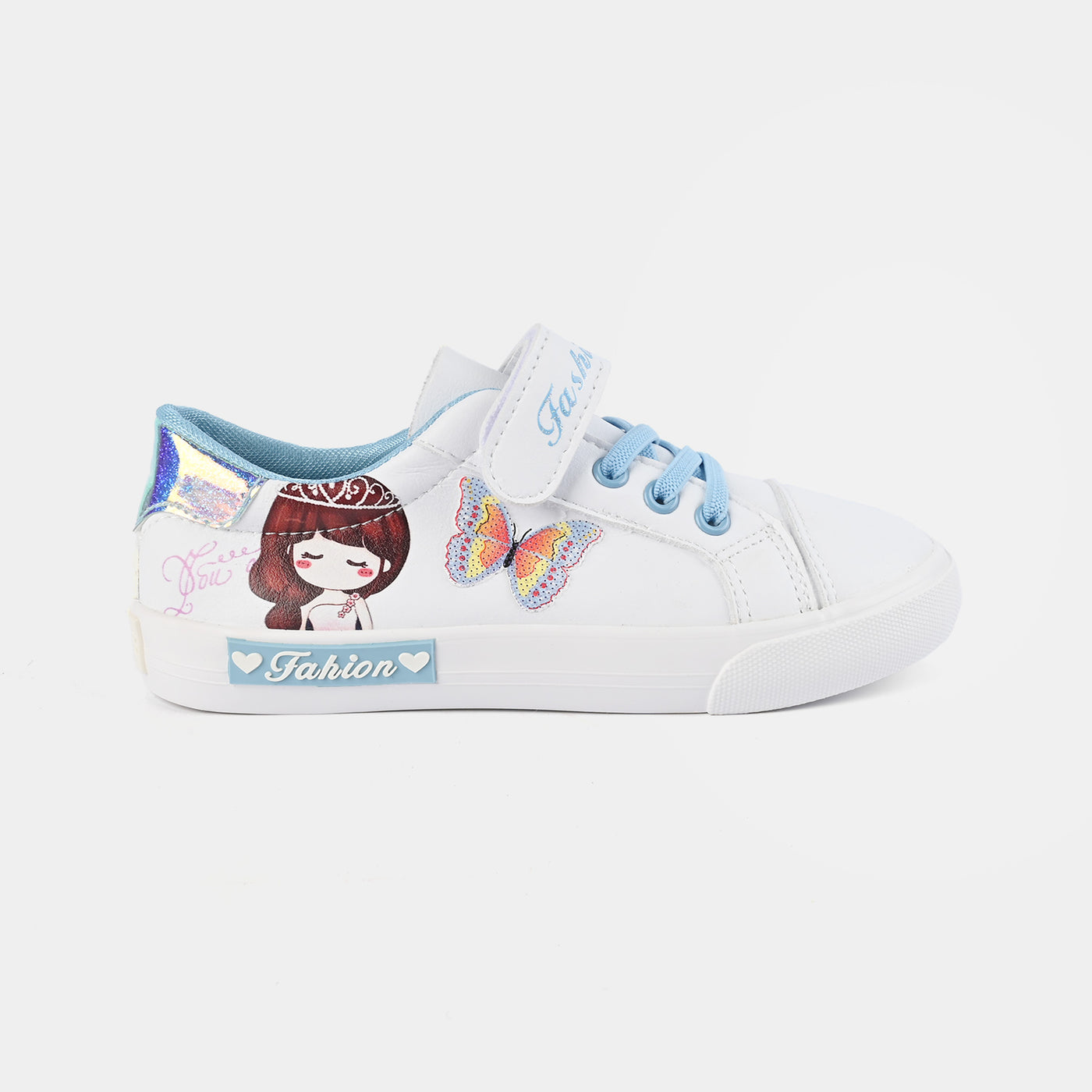 Girls Sneaker 5791-White/Blue