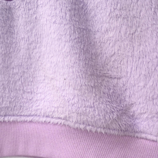 Girls Fleece Sweatshirt KITTY-Purple