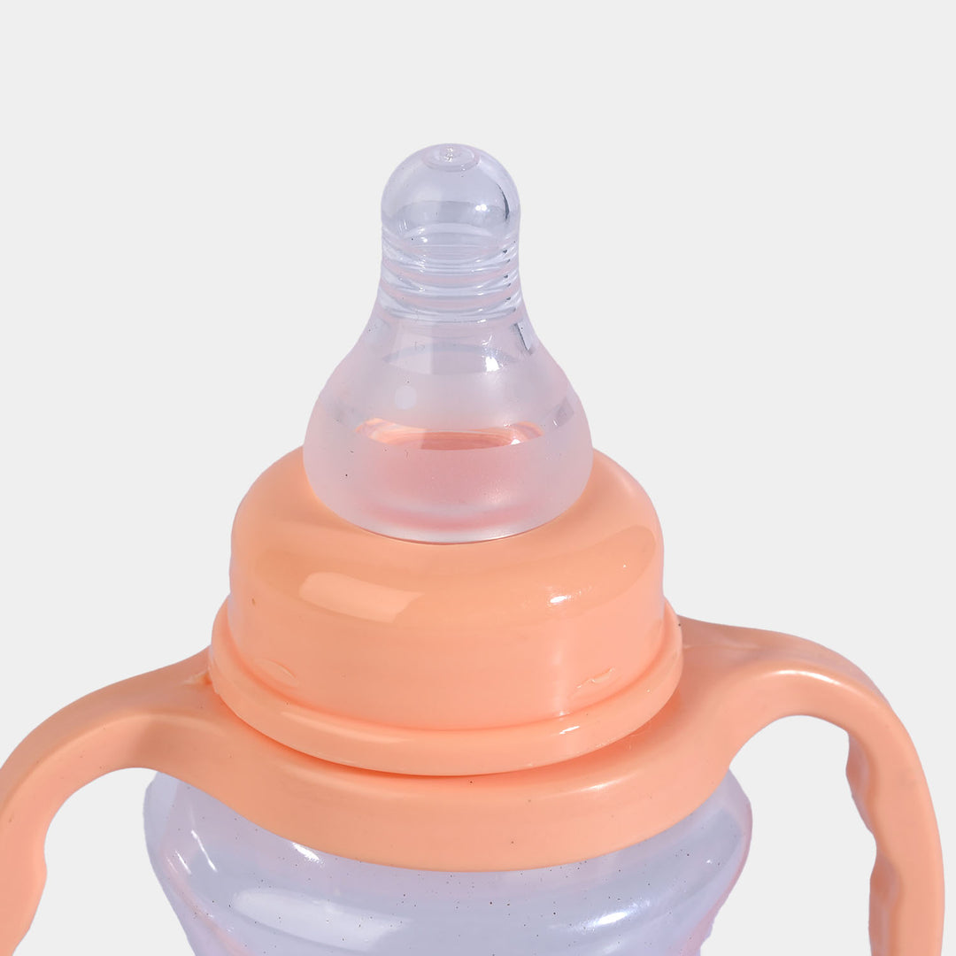 Baby Plastic Feeding Bottle 5Oz |150ml | Orange