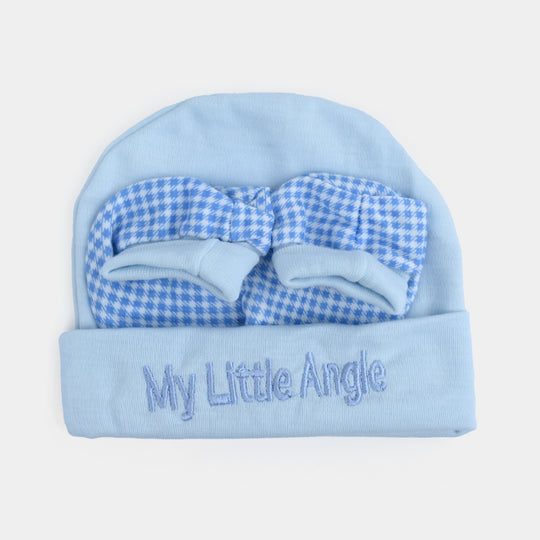 Cap & Mittens Set | 3-9M