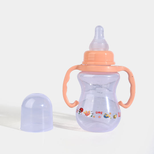 Baby Plastic Feeding Bottle 5Oz |150ml | Orange