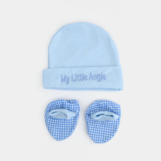Cap & Mittens Set | 3-9M