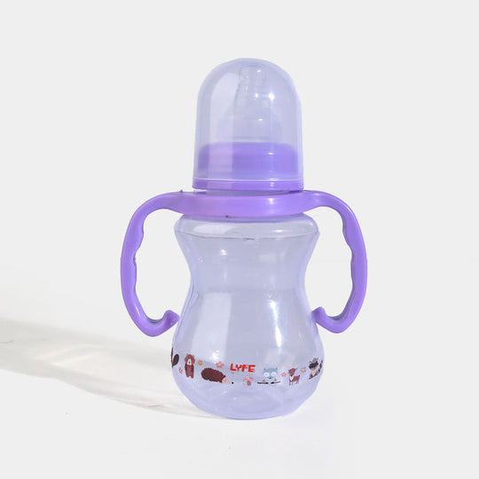 Baby Plastic Feeding Bottle 5Oz | 150ml | Purple