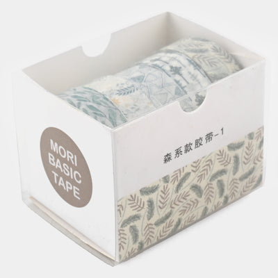 5Rolls/box Solid Color Washi Tape Set