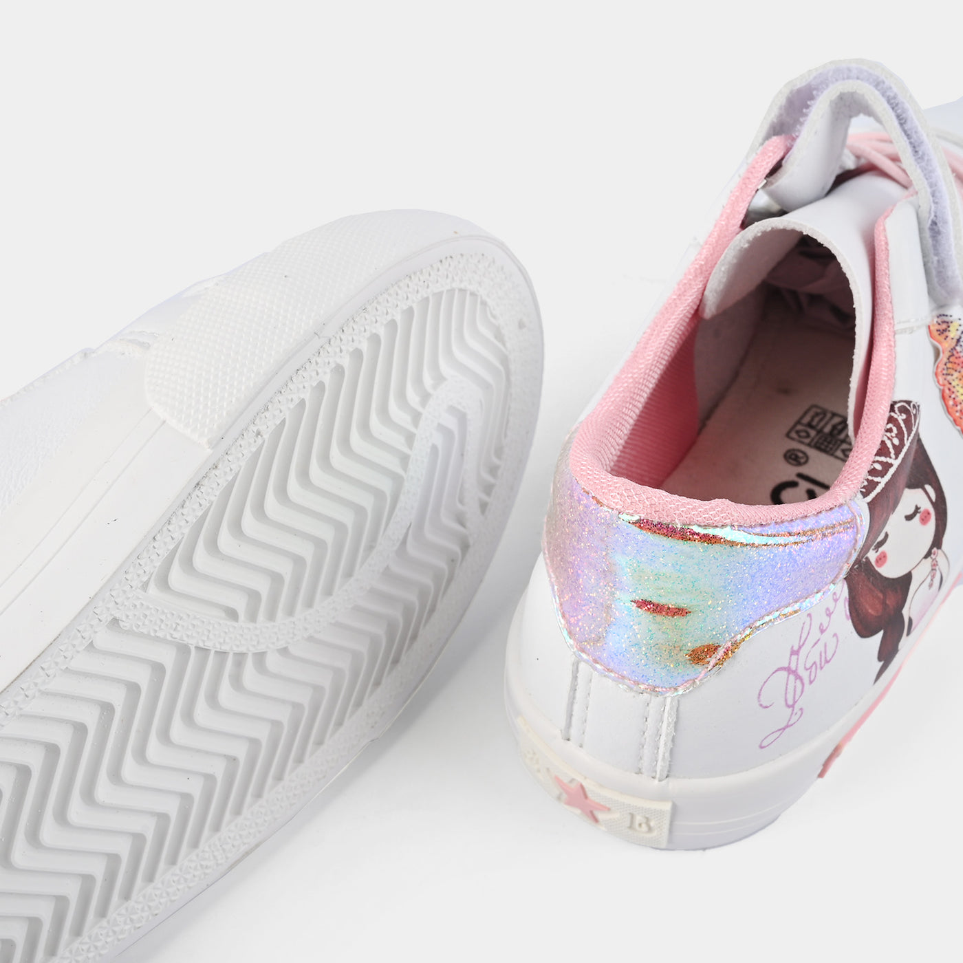 Girls Sneaker 5791-White/Pink