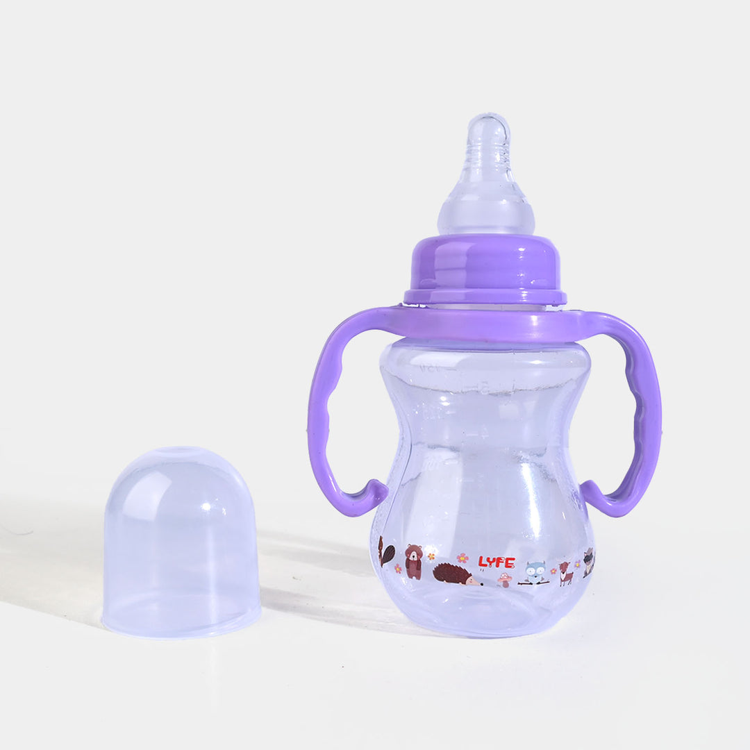 Baby Plastic Feeding Bottle 5Oz | 150ml | Purple