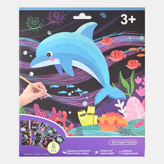 Creative Scratch Art | 8PCs