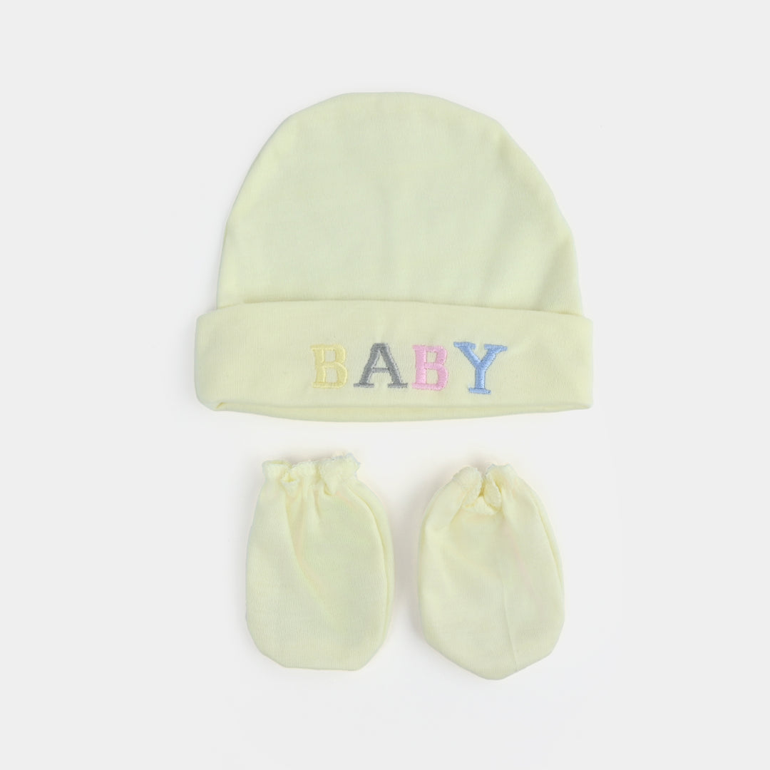 Cap & Mittens Set | 3-9M