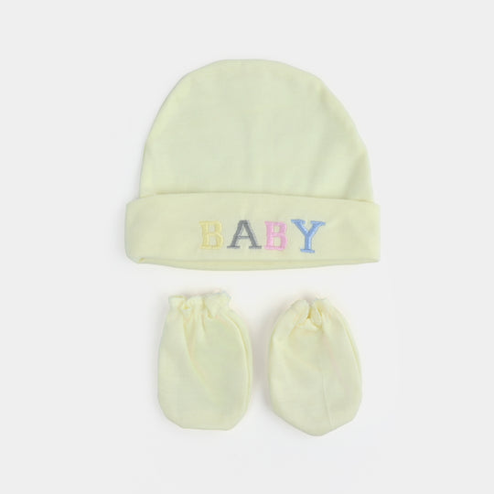 Cap & Mittens Set | 3-9M