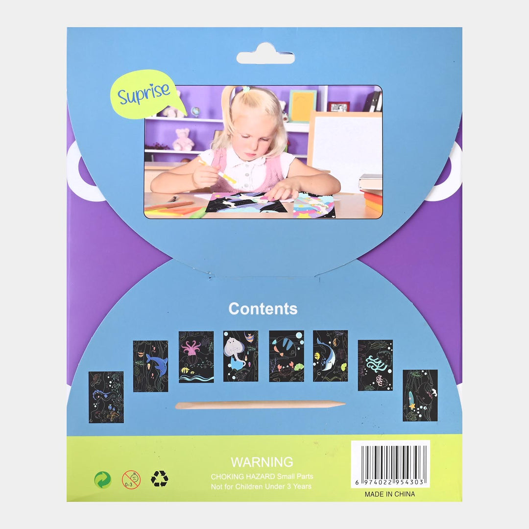 Creative Scratch Art | 8PCs