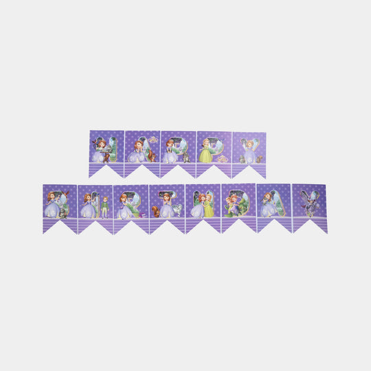 Character Theme HBD Bunting Banner Set