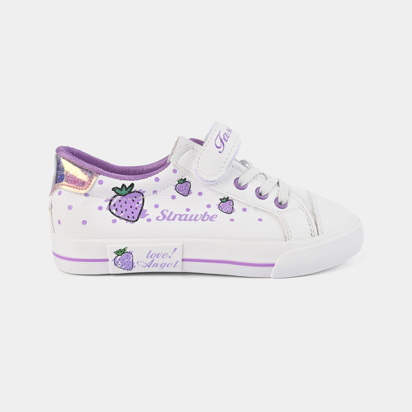 Girls Sneaker 5767-White/Purp