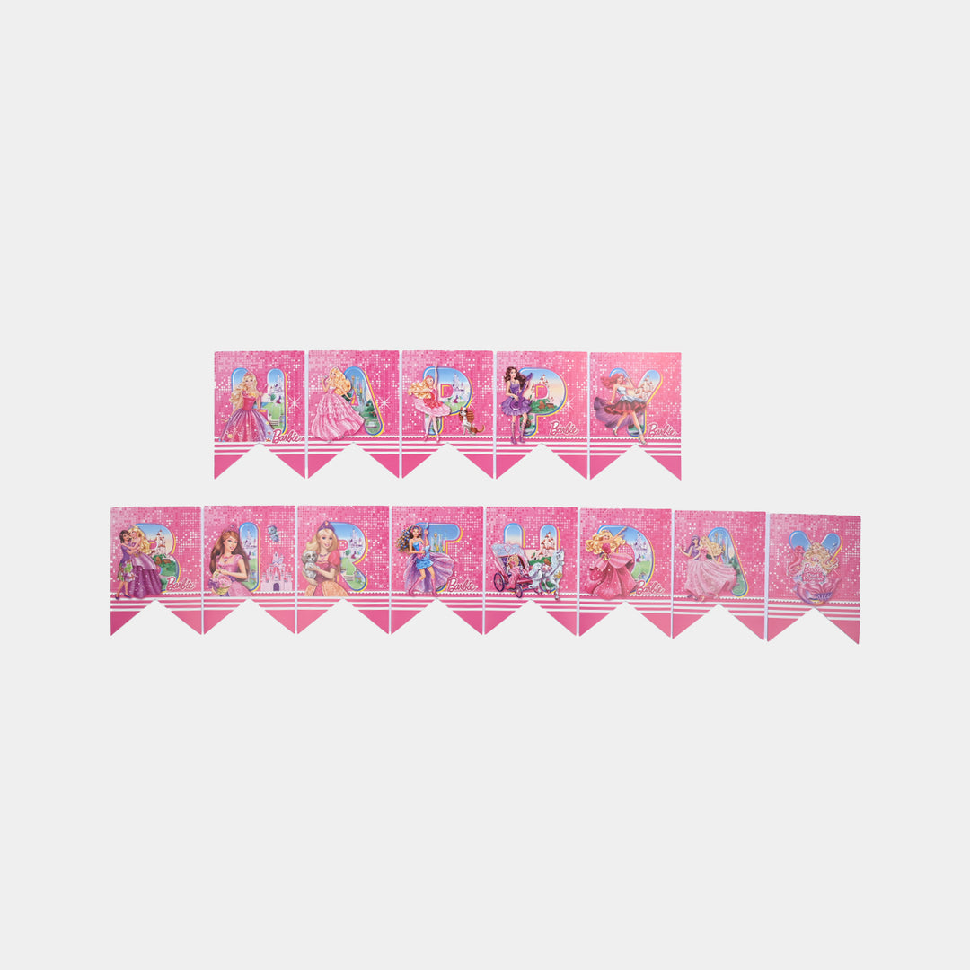 Character Theme HBD Bunting Banner Set