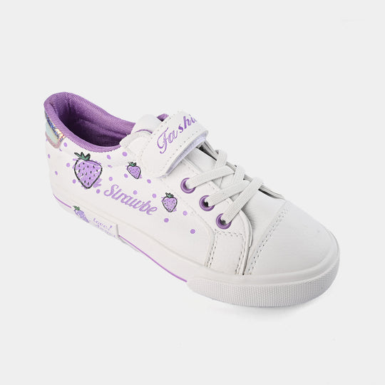 Girls Sneaker 5767-White/Purp