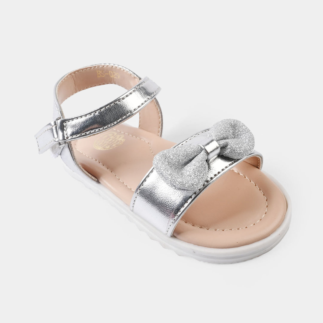 Girls Sandal BS-029-SILVER