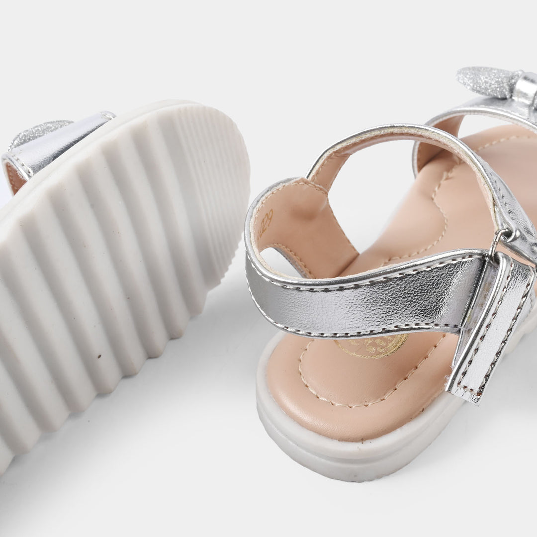 Girls Sandal BS-029-SILVER