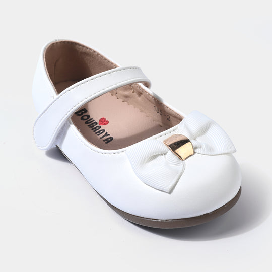 Girls Pumps 185-2-White