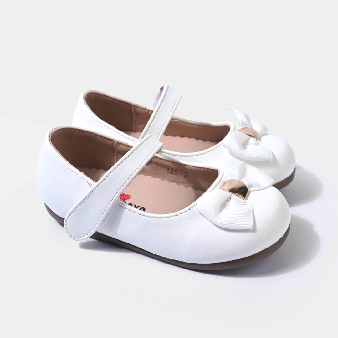 Girls Pumps 185-2-White