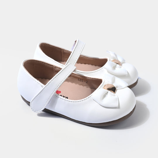 Girls Pumps 185-2-White