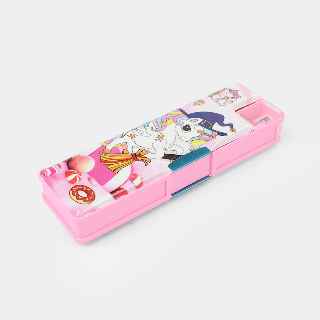 Double Sided Multi-functional Magnetic Pencil Box