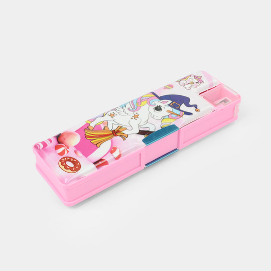 Double Sided Multi-functional Magnetic Pencil Box