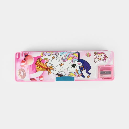 Double Sided Multi-functional Magnetic Pencil Box