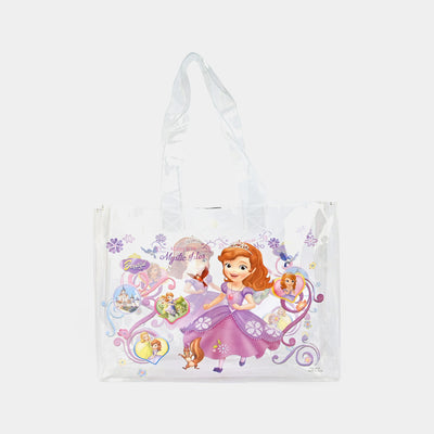 Character PVC File Handbag For Kids