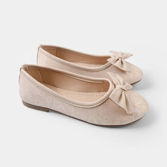 Girls Pumps BS-019-BEIGE