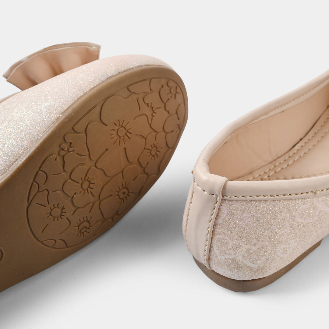Girls Pumps BS-019-BEIGE