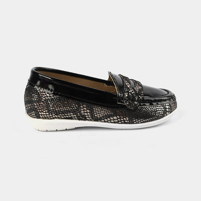 Girls Loafer JV-05-BLACK