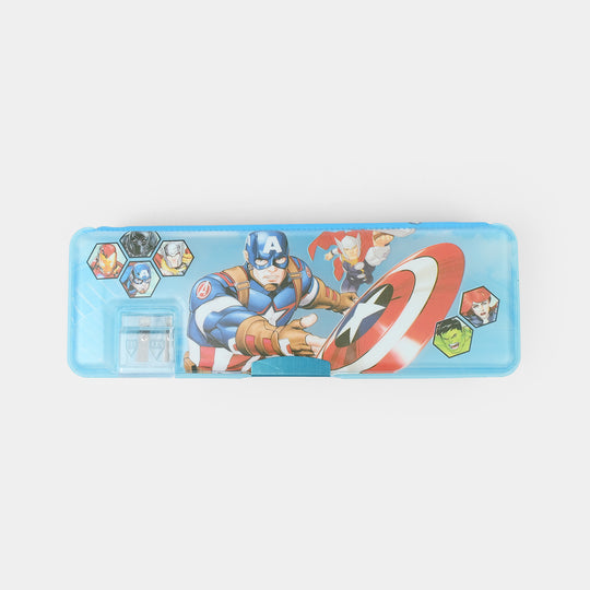 Double Sided Multi-functional Magnetic Pencil Box