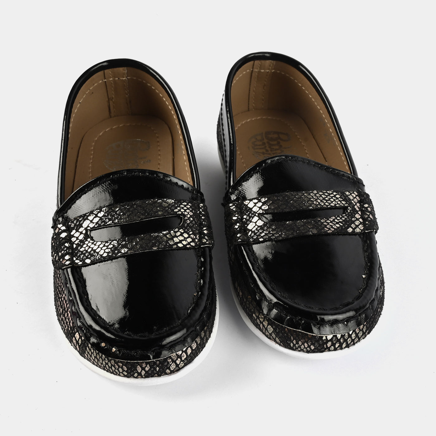 Girls Loafer JV-05-BLACK