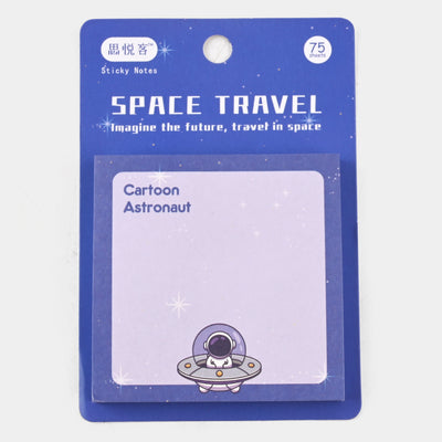 Space Travel Sticky Notes 75 Sheets