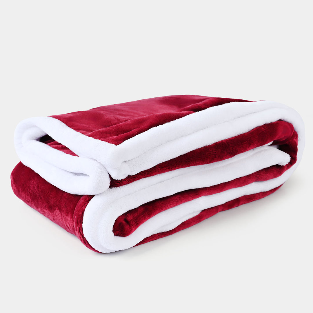 Double Ply Blanket 45x55 | Maroon