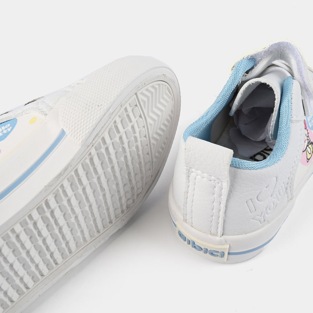 Girls Sneaker C1830-White/Blue