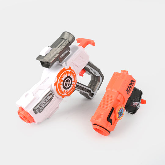 Eva Soft Dart Launcher With Barrels Play Set For Kids