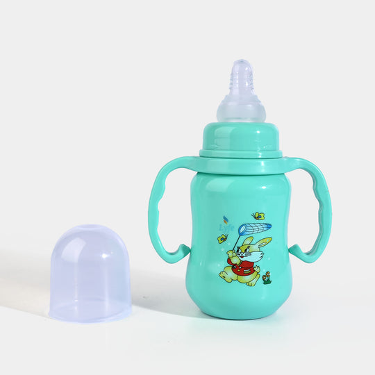Lyfe Baby Plastic Feeding Bottle 5Oz |150ml | Basic Green