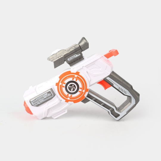 Eva Soft Dart Launcher With Barrels Play Set For Kids
