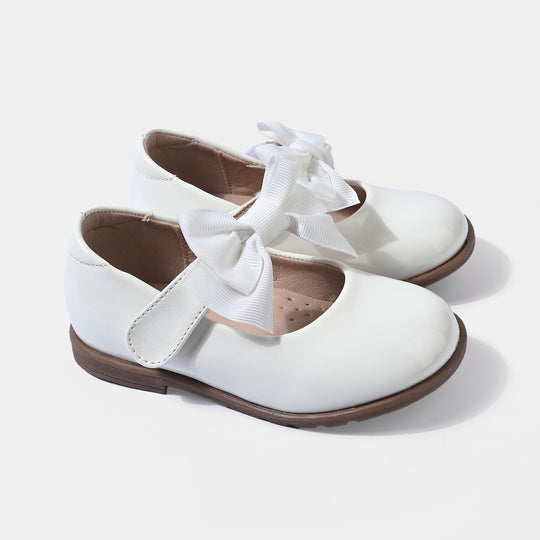 Girls Pumps 185-5-White